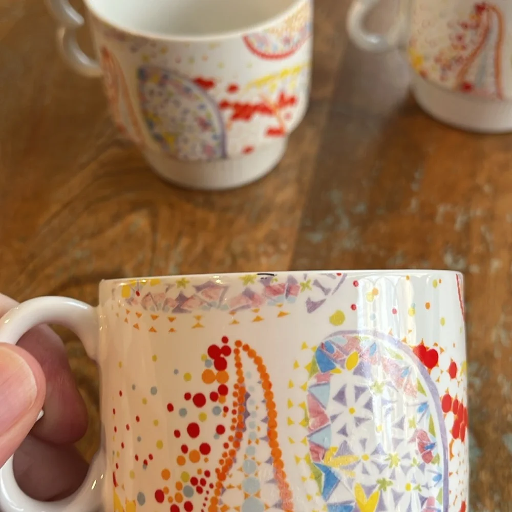 Anthropologie stacking mugs